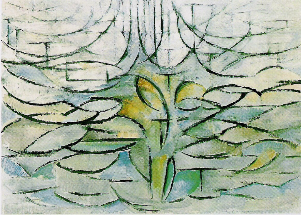 Pommier en fleur - Mondrian